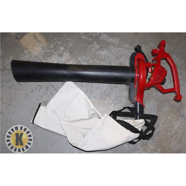 TORO LEAF BLOWER WITH BAG