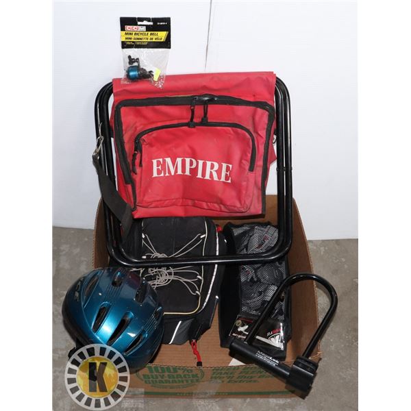 LARGE BOX OF SUMMER SPORTS GEAR - NEW