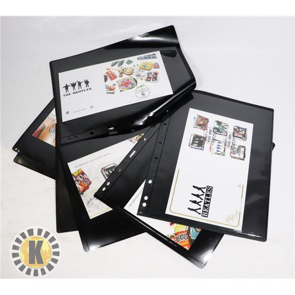 FIRST DAY COVERS THE BEATLES FROM THE U.K.