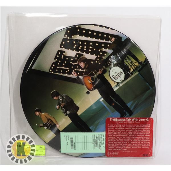PICTURE DISC THE BEATLES TALK WITH JERRY G#148MINT