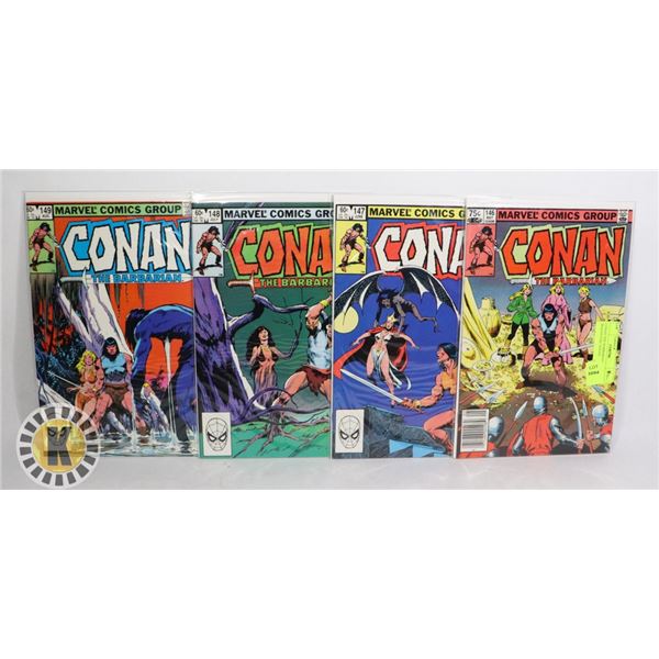 CONAN THE BARBARIAN, SEQUENTIAL ISSUES,