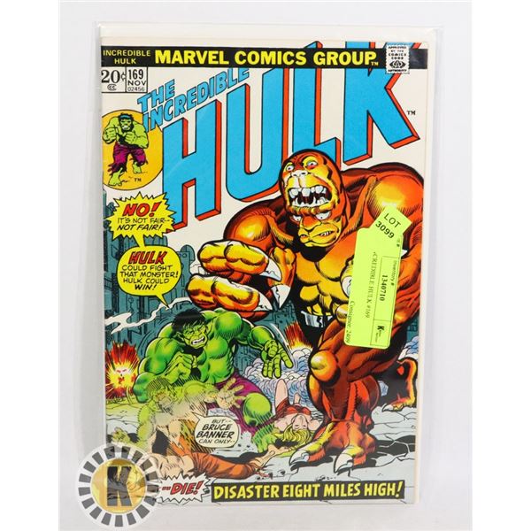 THE INCREDIBLE HULK #169