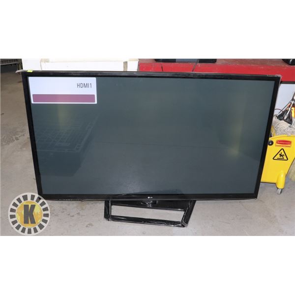 LG 60" PLASMA HD TV WITH REMOTE