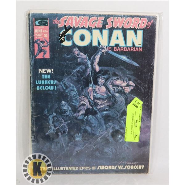 SAVAGE SWORD OF CONAN #6