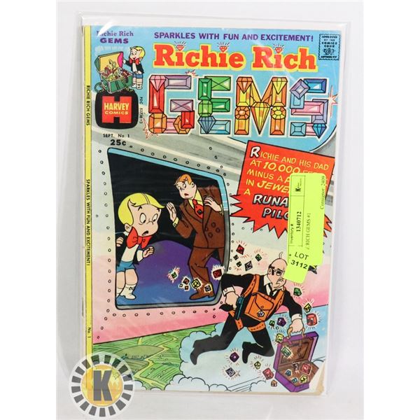 RICHIE RICH GEMS #1