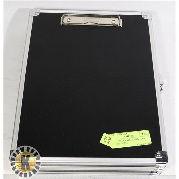 VAULTZ LOCKABLE CLIPBOARD ATTACHE CASE -