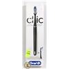 Image 1 : NEW CLIC ORAL B MANUAL TOOTHBRUSH