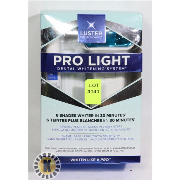NEW PROLIGHT DENTAL WHITENING SYSTEM
