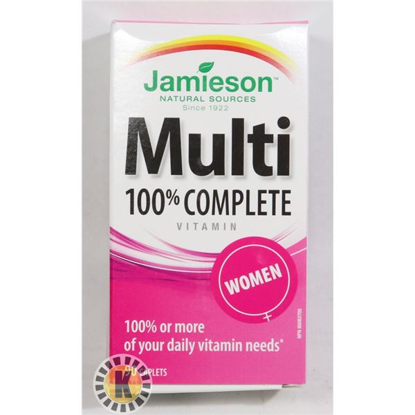 BOTTLE OF JAMIESON MULTI COMPLETE FOR WOMEN