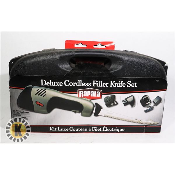 RAPALA DELUXE CORDLESS FILLET KNIFE SET
