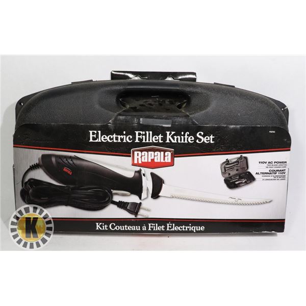 RAPALA ELECTRIC FILLET KNIFE SET
