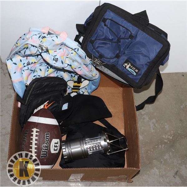 LARGE BOX OF OUTDOOR SUMMER