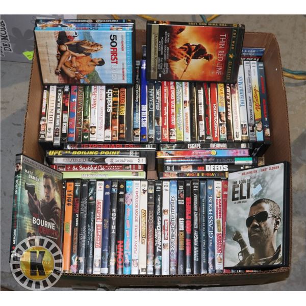 OVER 80 DVD MOVIES - COMEDY, ACTION, SCI-FI,