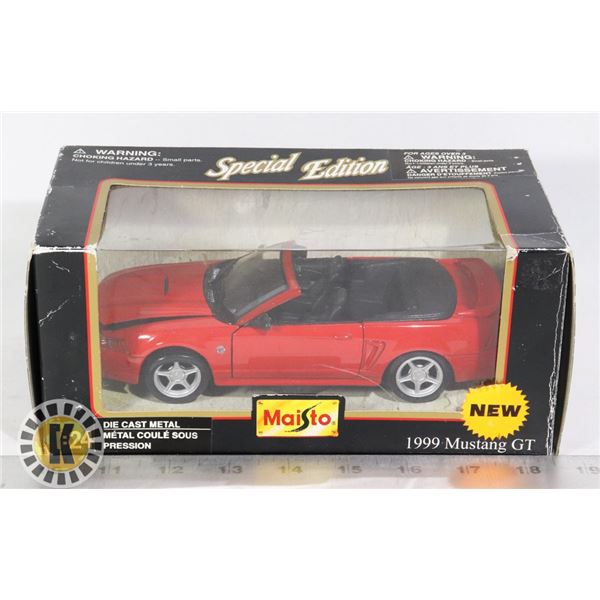 MAISTO DIECAST 1:24 1999 MUSTANG GT