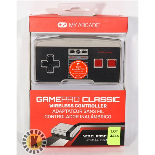 NEW MY ARCADE GAMEPAD CLASSIC WIRELESS CONTROLLER