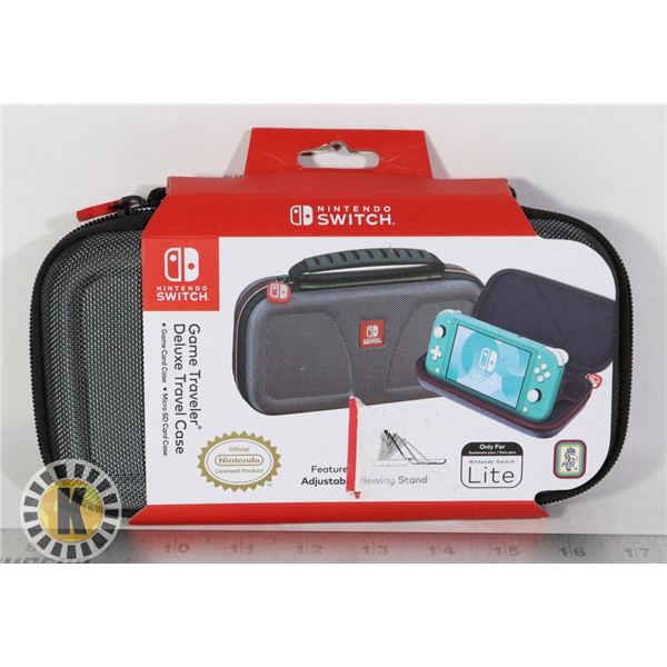 NINTENDO SWITCH LITE DELUXE TRAVELER CASE
