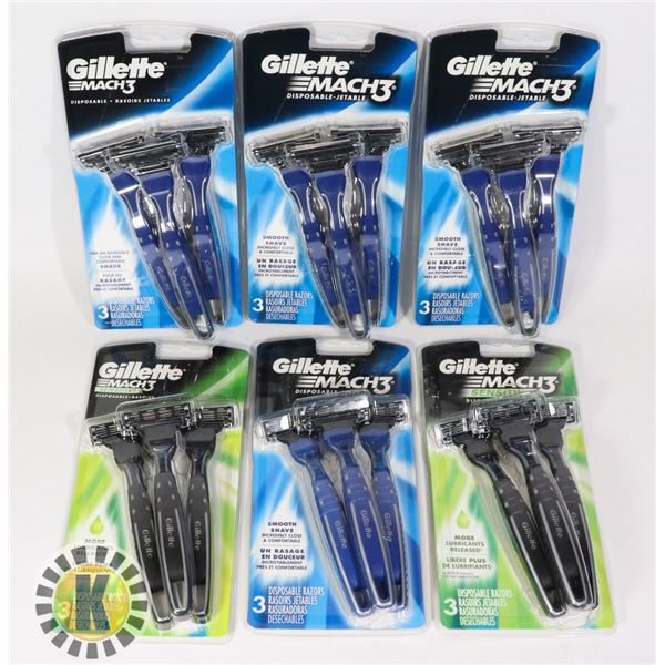 BAG OF NEW RAZORS/ REPLACEMENT HEADS