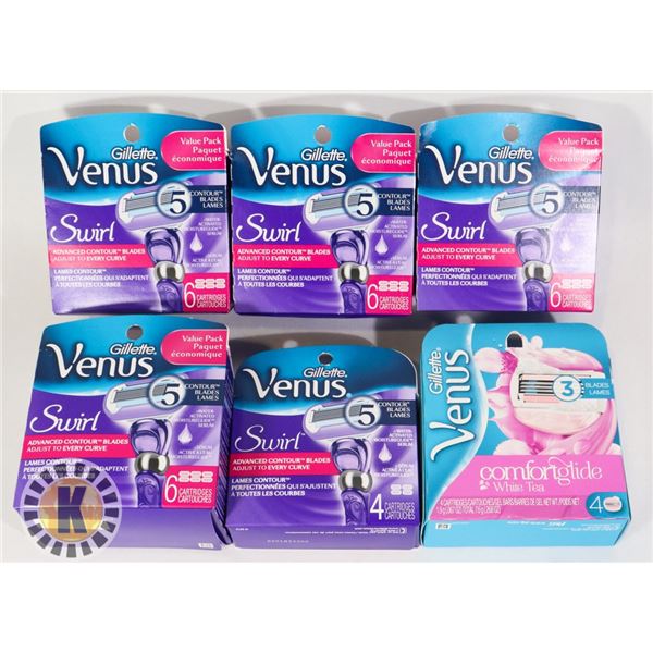 BAG OF NEW RAZORS/ REPLACEMENT HEADS