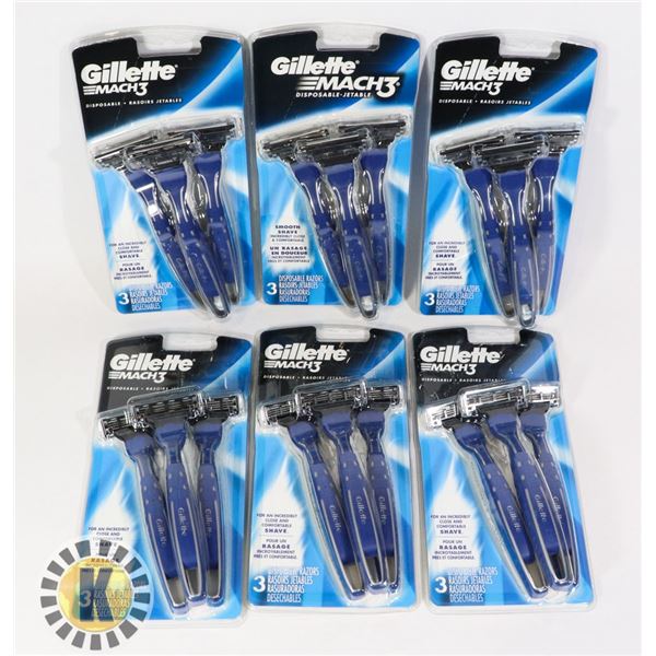 BAG OF NEW RAZORS/ REPLACEMENT HEADS