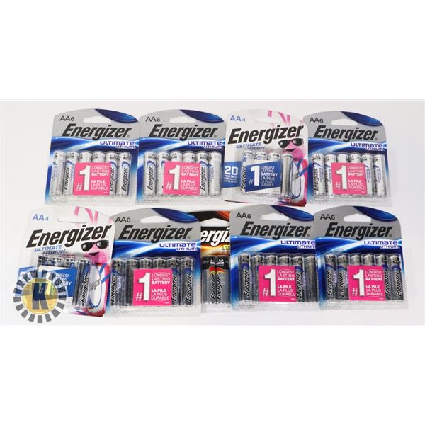 BAG OF NEW BATTERIES