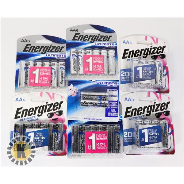 BAG OF NEW BATTERIES