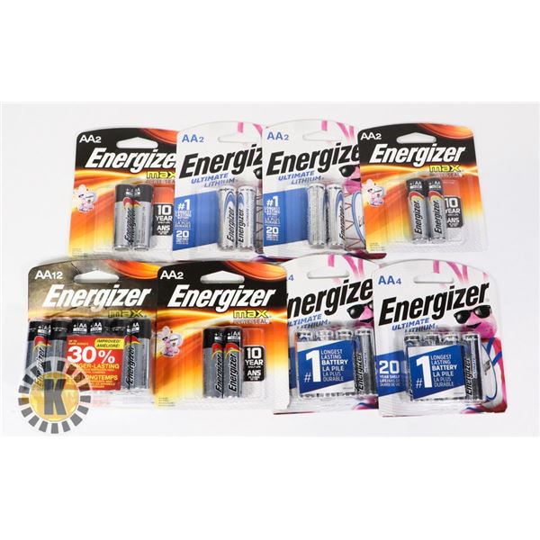 BAG OF NEW BATTERIES