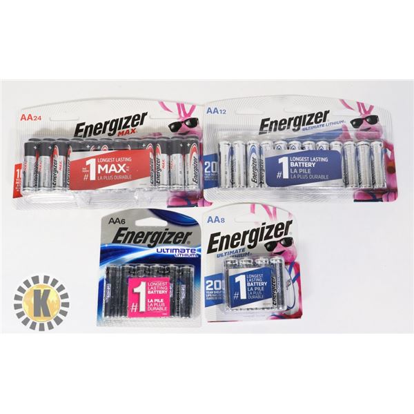 BAG OF NEW BATTERIES