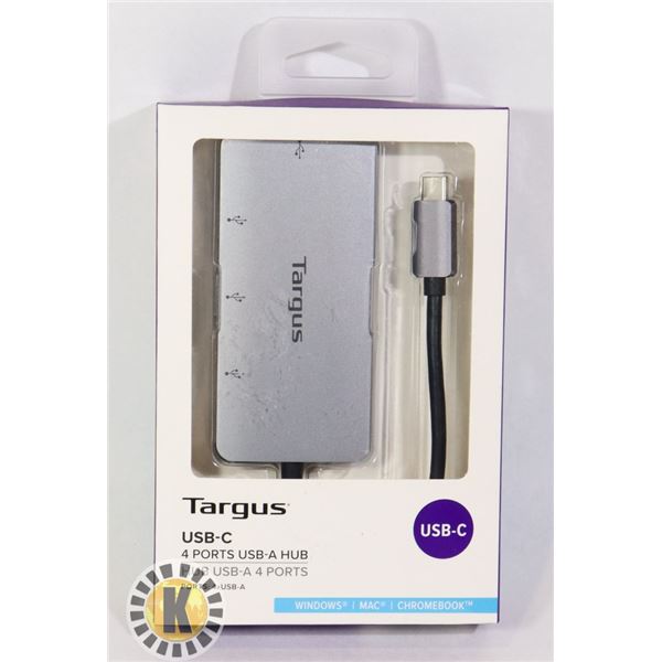 TARGUS USB C 4 PORTS USB A HUB