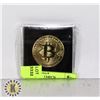 Image 1 : GOLD PLATED BITCOIN IN PROTECTIVE CASE