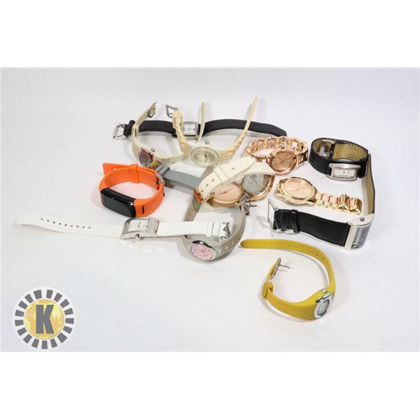 ESTATE BAG OF WATCHES (SOME WORKING, MANY