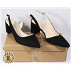 Image 1 : BLACK HEELS FOR WOMEN SIZE 38