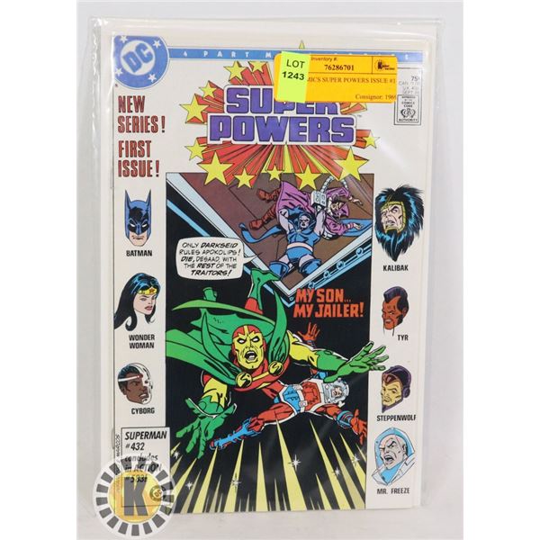 DC COMICS SUPER POWERS ISSUE #1