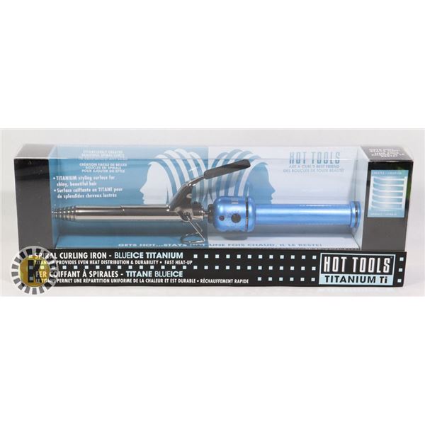 HOT TOOLS Ti SPIRAL CURLING IRON