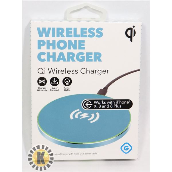 NEW GEMS WIRELESS QI PHONE CHARGER