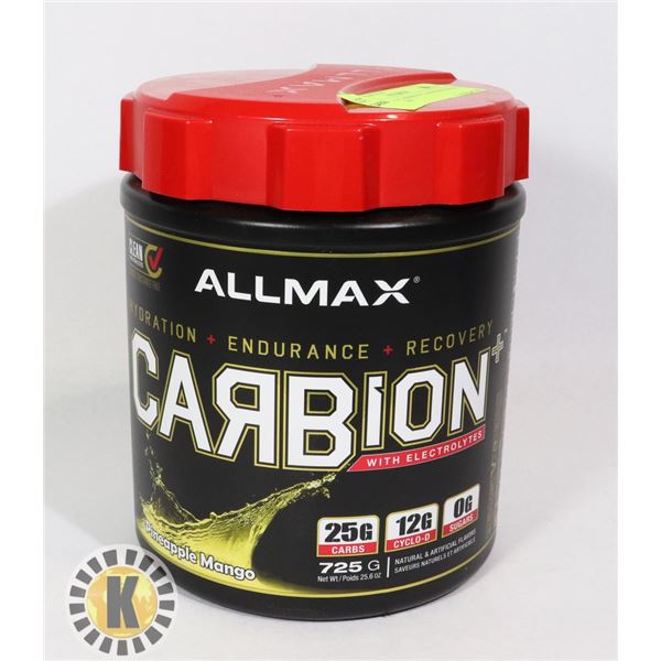 ALL MAX CARBION CARBOHYDRATE RECOVERY