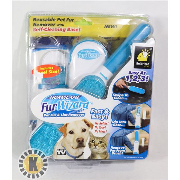 FUR WIZARD PET FUR REMOVER SET