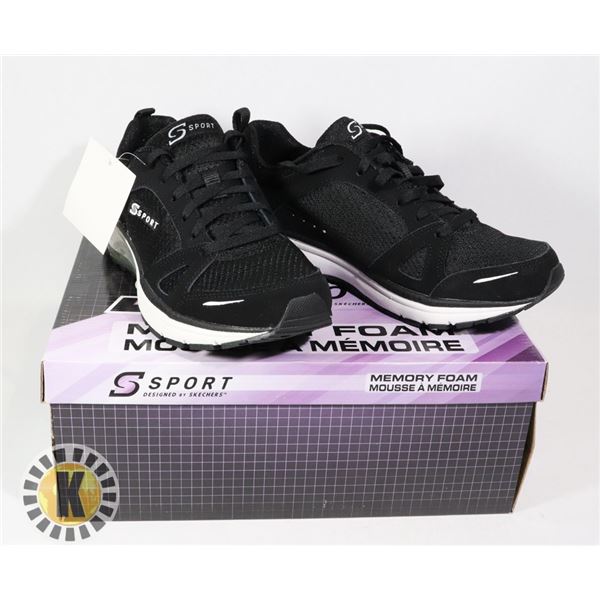 MEMORY FOAM SPORTS SHOES- LADIES SIZE 7