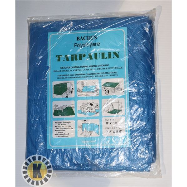 NEW 8' X 10' TARPAULIN
