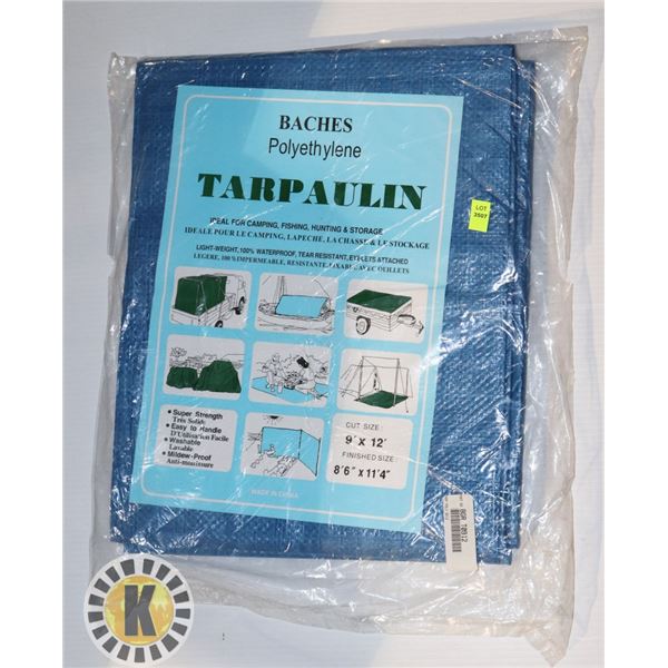 NEW 9' X 12' TARPAULIN