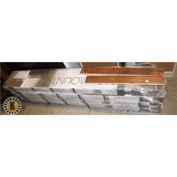 3 NEW FULL AND ONE ALMOST FULL BOXES OF HARDWOOD