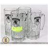 Image 1 : 4 TILTED KILT SCHOONER MUGS