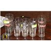 Image 1 : 6 SIX CORNERS BEER GLASSES SOLD WITH 4
