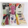 Image 1 : VINTAGE LOT OF 6 SEWING PATTERNS