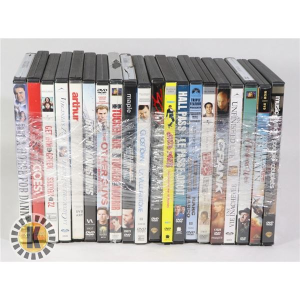 BUNDLE OF 20 DVDS