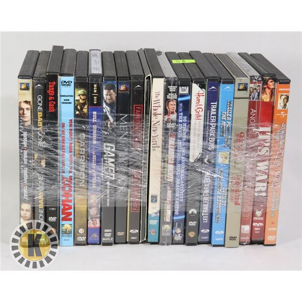 BUNDLE OF 20 DVDS