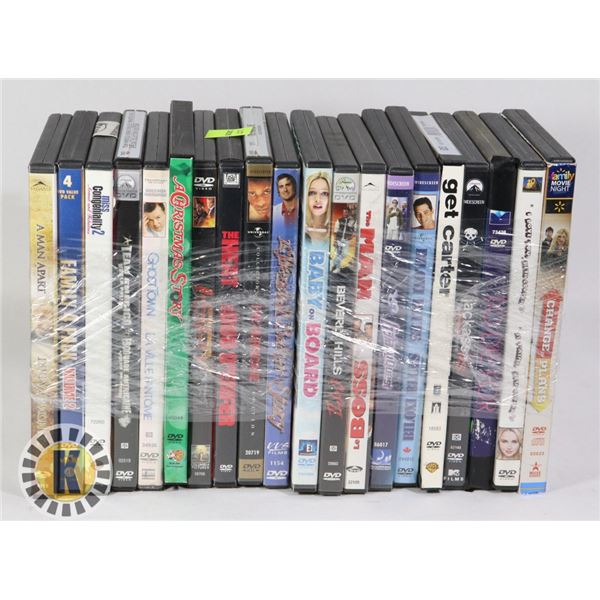 BUNDLE OF 20 DVDS