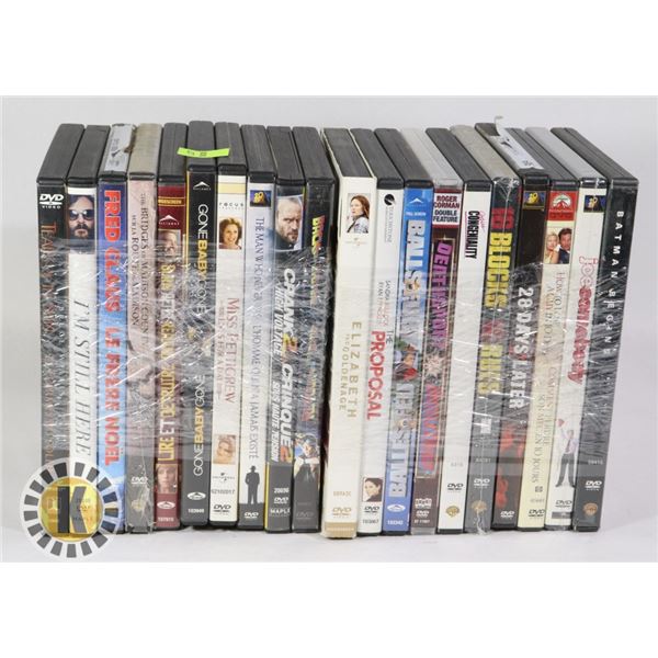 BUNDLE OF 20 DVDS
