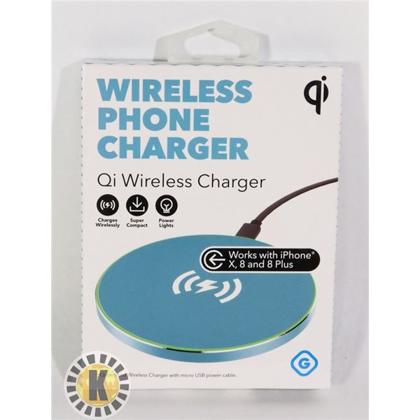 NEW GEMS WIRELESS QI PHONE CHARGER