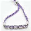 Image 2 : SILVER AMETHYST (4.5CT) RHODIUM PLATED THREAD