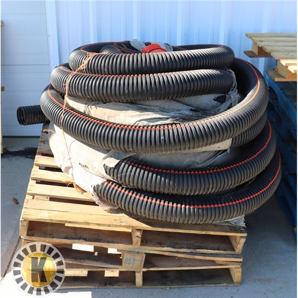 PALLET OF WEEPING TILE PIPE